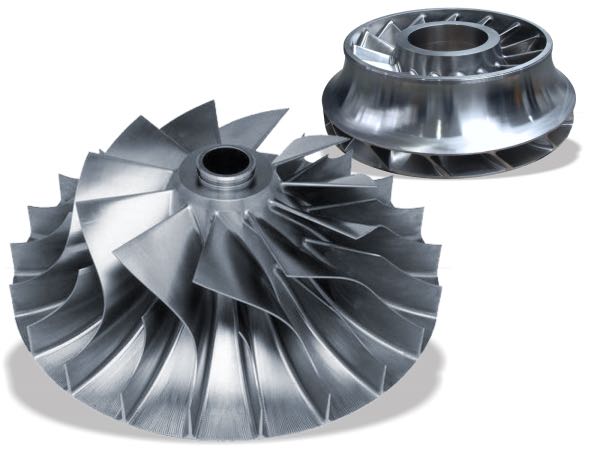 Centrifugal compressor impellers machining | CNC TVAR